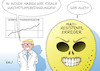 Cartoon: Erreger (small) by Erl tagged pharmazie,pharmakonzern,produktion,antibiotika,ausland,indien,billig,gewinn,profit,maximierung,vorschriften,regeln,missachtung,multiresistente,keime,erreger,abwasser,hersteller,bedrohung,gesundheit,krankheit,infektion,blutvergiftung,sepsis,geld,gier,karikatur,erl