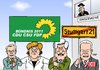 Cartoon: Es grünt so grün (small) by Erl tagged landtagswahl,erfolg,grüne,verlust,cdu,csu,fdp,atomunfall,gau,japan,atomenergie,atomausstieg,stuttgart,21,bahnhof,bahn,grube,lindner,merkel,seehofer,konservativ