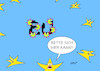 Cartoon: EU (small) by Erl tagged politik,corona,krise,eu,zusammenhalt,zusammenbruch,virus,karikatur,erl