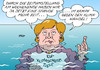 Cartoon: EU Klimaschutz (small) by Erl tagged eu,europa,klimaschutz,klimawandel,klima,co2,reduktion,energiesparen,erneuerbare,energien,ausbau,hochwasser,zeit,zeitumstellung,sommerzeit,winterzeit,stunde,gewinn,bundeskanzlerin,angela,merkel