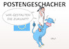 Cartoon: EU Zukunft (small) by Erl tagged politik,eu,europawahl,spitzenkandidaten,weber,timmermans,vestager,postenvergabe,kommisionspräsident,kommisionspräsidentin,streit,gerangel,postengeschacher,posten,hängepartie,zukunft,themen,europa,stier,karikatur,erl