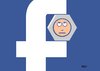 Cartoon: Facebook (small) by Erl tagged zuckerbook