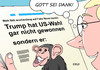 Cartoon: Fake News (small) by Erl tagged fake news falschmeldung ente nachrichten internet soziale netzwerke medien facebook twitter meldung information wahrheit lüge manipulation wahlkampf politik usa präsident donald trump populismus rechtspopulismus schimpanse zeitung karikatur erl