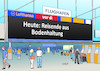 Cartoon: Flugausfälle (small) by Erl tagged politik,öffentlicher,dienst,gewerkschaft,verdi,tarifverhandlungen,arbeitskampf,streik,warnstreik,flughafen,flug,flüge,ausfall,flugausfall,bahn,straßenbahn,öffentliche,verkehrsmittel,feuerwehr,kita,lohn,lohnerhöhung,landwirtschaft,bio,geflügel,bodenhaltung,karikatur,erl