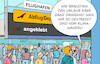 Cartoon: Flughafen (small) by Erl tagged politik,klima,klimawandel,klimakatastrophe,erderwärmung,klimaaktivistinnen,klimaaktivisten,letzte,generation,klimakleber,klben,festkleben,flughafen,rollfeld,startbahn,landebahn,ferien,urlaub,erholung,stress,reise,karikatur,erl