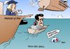 Cartoon: Frankreich (small) by Erl tagged frankreich,präsident,wahl,stichwahl,präsidentschaftswahl,nicolas,sarkozy,konservativ,francois,hollande,links,sozialist,marine,le,pen,rechtsextrem,tv,duell,fernsehduell,schiff,see,meer