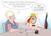 Cartoon: Frauen-Fußball-Weltmeisterschaft (small) by Erl tagged politik,sport,fußball,frauen,frauenfußball,weltmeisterschaft,2019,fußballweltmeisterschaft,deutschland,aus,viertelfinale,männer,2018,vorrunde,fan,trost,karikatur,erl