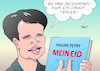 Cartoon: Frauke Petry (small) by Erl tagged frauke,petry,afd,partei,rechtspopulismus,kandidat,kandidaten,liste,landtag,sachsen,parteispende,aussage,widersprüche,eid,meineid,aufhebung,immunität,abgeordnete,karikatur,erl