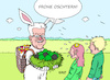 Cartoon: Frohe Oschtern (small) by Erl tagged politik,baden,württemberg,landtagswahl,sieger,bündnis,90,die,grünen,grüne,ministerpräsident,winfried,kretschmann,koalitionsverhandlungen,fortführung,koalition,cdu,schwarz,grün,enttäuschung,basis,bevorzugung,ampel,spd,fdp,rot,gelb,ostern,osterhase,eier,ostereier,nest,osternest,kinder,karikatur,erl