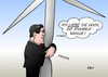 Cartoon: Gabriel (small) by Erl tagged sigmar,gabriel,energieminister,energiewende,neustart,erneuerbare,energien,windkraft,förderung,kürzung,abwürgen,lieben,liebe,windkraftanlage