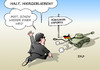 Cartoon: Gabriel kann nichts dafür (small) by Erl tagged rüstung,rüstungsexport,waffen,waffenexport,verkauf,rekord,wirtschaftsminister,sigmar,gabriel,bremse,drosselung,versprechen,leer,panzer,leine,karikatur,erl