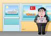 Cartoon: Gabriel Türkei (small) by Erl tagged außenminister,sigmar,gabriel,warnung,rat,abraten,reisen,türkei,präsident,erdogan,putsch,versuch,säuberung,verhaftungen,journalisten,menschenrechtler,umbau,demokratie,präsidialsystem,abbau,grundrechte,meinungsfreiheit,pressefreiheit,zeitungen,medien,urlaub,karikatur,erl