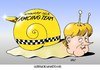 Cartoon: Gebäudesanierung (small) by Erl tagged merkel,regierung,schwarz,gelb,cdu,csu,fdp,arbeit,aufschub,wahl,tempo,projekt,gesetz,atomkraftwerk,laufzeitverlängerung,hartz,vier,energie,gebäudesanierung