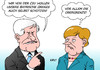 Cartoon: Grenzschutz (small) by Erl tagged flüchtlinge,eu,deutschland,grenze,bayern,schutz,csu,polizei,bundespolizei,ablehnung,berlin,obergrenze,ministerpräsident,horst,seehofer,bundeskanzlerin,angela,merkel,karikatur,erl