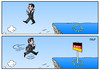 Cartoon: Griechenland (small) by Erl tagged griechenland,euro,schulden,krise,sparkurs,troika,eu,ezb,iwf,regierung,tsipras,konfrontation,kredit,antrag,bedingungen,deutschland,geld,hilfe,finanzen,banken,karikatur,erl