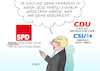 Cartoon: Groko in Gefahr (small) by Erl tagged politik,spd,spitzenduo,walter,borjans,esken,linksruck,soziales,sozialdemokratie,inhalt,gefahr,große,koalition,groko,karikatur,erl