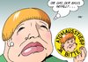 Cartoon: Grüne Atomausstieg (small) by Erl tagged grüne,bündnis,90,die,grünen,atomkraft,atomenergie,atomausstieg,cdu,csu,fdp,schwarz,gelb,bundeskanzlerin,angela,merkel,claudia,roth,zustimmung,parteitag,basis,skepsis