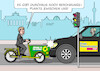 Cartoon: Grüne und FDP (small) by Erl tagged politik,regierung,ampel,streit,konfrontation,bündnis90,die,grünen,fdp,verkehrspolitik,klimaschutz,kindergrundsicherung,finanzierung,wirtschaftsminister,robert,habeck,finanzminister,christian,lindner,lastenfahhrad,auto,suv,berührungspunkte,karikatur,erl