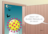 Cartoon: Halloween (small) by Erl tagged politik,corona,virus,pandemie,zweite,welle,lockdown,gastronomie,gefahr,pleite,pleitewelle,halloween,karikatur,erl