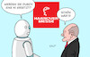 Cartoon: Hannover Messe (small) by Erl tagged politik,industrie,hannover,messe,thema,ki,künstliche,intelligenz,bundeskanzler,olaf,scholz,amtszeit,ende,karikatur,erl