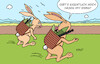 Cartoon: Hasen ohne Eier (small) by Erl tagged politik,ostern,2024,osterhase,osterhasen,waffen,waffenlieferungen,krieg,angriff,überfall,wladimir,putin,russland,ukraine,hilfe,westen,usa,eu,deutschland,aufrüstung,kriegstüchtig,verteidigungsfähig,verteidigung,eier,ostereier,hasen,karikatur,erl