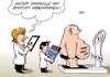 Cartoon: Haushalt 2012 (small) by Erl tagged haushalt,2012,neuverschuldung,schulden,zunahme,sparen,sparwille,diät,abnahme,zunehmen,abnehmen,waage,regierung,koalition,schwarz,gelb,cdu,csu,fdp,steuersenkung,philipp,rösler,angela,merkel