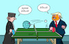 Cartoon: Hin und her (small) by Erl tagged politik,usa,trump,zölle,supreme,court,oberstes,gericht,urteil,tischtennis,ball,erde,welt,karikatur,erl