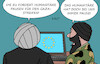 Cartoon: Humanitäre Pause (small) by Erl tagged politik,nahost,terror,überfall,mord,geiselnahme,hamas,israel,reaktion,eindringen,gazastreifen,gaza,eu,forderung,humanitär,pausen,versorgung,hilfe,hilfslieferungen,humanität,karikatur,erl