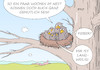 Cartoon: im Nest (small) by Erl tagged politik,gesundheit,krankheit,infektion,covid19,corona,virus,coronavirus,fieber,schließung,schulen,kindergärten,kitas,geschäfte,änderung,verhalten,sozialkontakte,quarantäne,zuhause,familie,nest,vögel,karikatur,erl