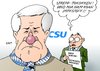 Cartoon: Impfstoff (small) by Erl tagged csu,anruf,zdf,einflussnahme,nachrichten,sendung,heute,verdacht,dementi,fernsehen,deutschland,medien,meinungsfreiheit,pressefreiheit,strepp,streptokokken,grippe,influenza,impfen,impfstoff,grippeimpfstoff,lieferung,verzögerung,engpass,gesundheit,krankheit,s