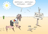 Cartoon: Impfstoffwüste Deutschland (small) by Erl tagged politik,corona,virus,pandemie,covid19,impfung,impfstoff,knappheit,deutschland,wüste,wasser,durst,karikatur,erl