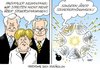 Cartoon: Irgendwie doch verlässlich (small) by Erl tagged regierung,koalition,schwarz,gelb,cdu,csu,fdp,streit,steuer,senkung,erhöhung,neuanfang,seehofer,merkel,westerwelle