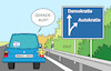 Cartoon: Israel (small) by Erl tagged politik,israel,premierminister,benjamin,netanjahu,gesetzt,beschneidung,oberstes,gericht,justiz,gewaltenteilung,demokratie,richtung,autokratie,autobahn,ausfahrt,auto,fahrer,beifahrerin,beifahrer,protest,karikatur,erl