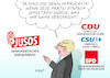 Cartoon: Jusos (small) by Erl tagged politik,jusos,vorsitzender,kevin,kühnert,interview,forderung,demokratischer,sozialismus,begrenzung,eigentum,immobilien,kollektivierung,autoindustrie,bmw,partei,programm,cdu,csu,christlich,spd,sozialdemokratisch,karikatur,erl