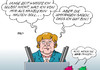 Cartoon: Kanzlerin (small) by Erl tagged kanzlerin,bundeskanzlerin,angela,merkel,bundestag,debatte,haushalt,etat,kanzleretat,aussprache,regierung,opposition,klein,meinung,umfrage,meinungsumfrage