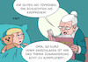 Cartoon: Kindermund (small) by Erl tagged politik,deutschland,einwanderungsland,zuwanderung,förderung,arbeitskräfte,verhinderung,flüchtlinge,armut,wirtschaft,menschen,behandlung,kosten,nutzen,aschenputtel,tauben,erbsen,märchen,oma,enkel,bett,vorlesen,karikatur,erl