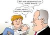 Cartoon: Klare Kante (small) by Erl tagged spd,kanzlerkandidat,peer,steinbrück,programm,klare,kante,klarheit,beliebtheit,umfragewerte,wähler,bundeskanzlerin,angela,merkel,ungefähr,schwammig,weich,kuscheln