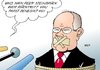 Cartoon: Klartext (small) by Erl tagged spd,kanzlerkandidat,peer,steinbrück,klartext,offen,wort,aussage,interview,undiplomatisch,rücktritt,papst,benedikt,xvi,sechzehn