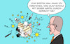 Cartoon: Koalitionsstreit (small) by Erl tagged politik,regierung,cdu,csu,spd,streit,stromsteuersenkung,erinnerung,ampel,scholz,mitgefühl,merz,karikatur,erl