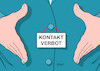 Cartoon: Kontaktverbot (small) by Erl tagged politik,corona,virus,krise,coronavirus,coronakrise,deutschland,sozialkontakte,vermeidung,ausgangsbeschränkung,absage,veranstaltungen,sport,restaurants,geschäfte,wirtschaft,arbeit,stillstand,beratung,bundeskanzlerin,angela,merkel,ministerpräsidenten,beschluss,kontaktverbot,raute,karikatur,erl