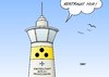 Cartoon: Kontrollturm (small) by Erl tagged flughafen,ber,berlin,brandenburg,pannen,fehler,baumängel,pfusch,brandschutz,politik,wowereit,platzeck,mistrauensantrag,senat,landtag,aufsichtsrat,kontrollturm,tower