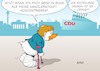 Cartoon: Lame Duck (small) by Erl tagged politik,bundeskanzlerin,angela,merkel,landtagswahl,bayern,hessen,verluste,ursache,bundespolitik,grosse,koalition,groko,konsequenz,abgabe,cdu,vorsitz,partei,vorsitzende,macht,verfall,machtverfall,lahme,ente,lame,duck,nachfolger,kandidaten,entenjagd,jagdsaison,kramp,karrenbauer,spahn,merz,laschet,karikatur,erl