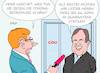 Cartoon: Laschet (small) by Erl tagged politik,gesundheit,krankheit,infektion,covid19,coronavirus,epidemie,pandemie,massnahmen,quarantäne,nrw,ministerpräsident,armin,laschet,kampf,cdu,vorsitz,konkurrent,friedrich,merz,karikatur,erl