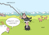 Cartoon: Laschet in Bayern (small) by Erl tagged politik,wahl,bundestagswahl,2021,kanzlerkandidat,union,armin,laschjet,cdu,umfragen,absturz,besuch,bayern,parteitag,csu,markus,söder,ministerpräsident,karikatur,erl