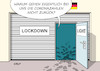 Cartoon: Lockdown Light (small) by Erl tagged politik,corona,virus,pandemie,covid19,zweite,welle,anstieg,fallzahlen,lockdown,light,stagnation,ausnahmen,schlupflöcher,hintertürchen,umgehung,kontaktverbot,rolladen,tür,schuh,spuren,karikatur,erl