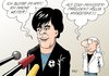 Cartoon: Löw bleibt (small) by Erl tagged fußball,nationalmannschaft,bundestrainer,joachim,löw,jogi,vertrag,verlängert,bleiben,amt,weitermachen,cdu,ministerpräsidenten,rücktritte,amtsmüde