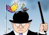 Cartoon: London (small) by Erl tagged london,gewalt,großbritannien,jugend,jugendliche,armut,arbeitslosigkeit,plünderung
