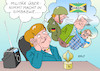 Cartoon: Machtübernahme (small) by Erl tagged simbabwe,diktator,robert,mugabe,hausarrest,machtübernahme,militär,bundeskanzlerin,angela,merkel,anregung,idee,jamaika,sondierung,regierungsbildung,koalition,schwarz,gelb,grün,cdu,csu,die,grünen,querschläger,dobrindt,seehofer,karikatur,erl