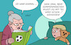 Cartoon: Märchen (small) by Erl tagged politik,sport,fußball,europameisterschaft,em,2024,hoffnung,titel,deutschland,erinnerung,weltmeisterschaft,wm,2006,sommermärchen,märchen,es,war,einmal,vorlesen,geschichte,buch,märchenbuch,oma,kind,teddybär,karikatur,erl