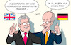 Cartoon: Man versteht sich (small) by Erl tagged politik,merz,antrittsbesuch,starmer,großbritannien,außenpolitik,erfolge,innenpolitik,probleme,gemeinsamkeit,karikatur,erl
